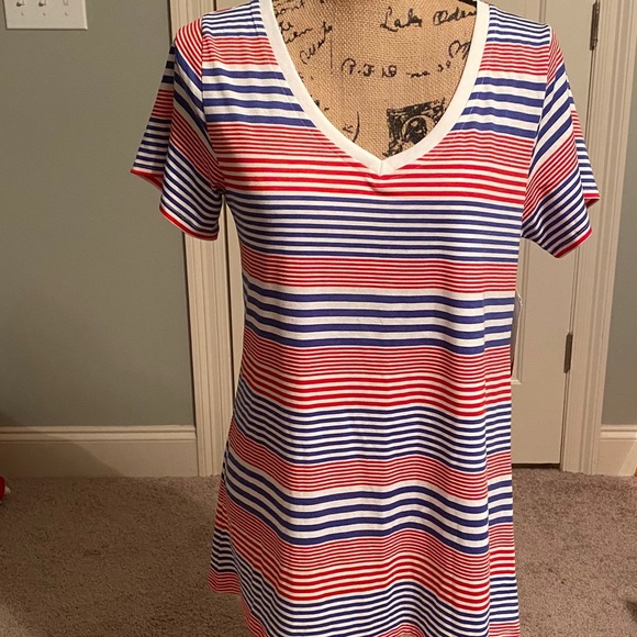 NWT LuLaRoe “Americana” Christy, Small - Picture 2 of 4